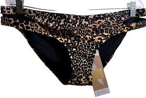 JESSICA SIMPSON Bikini Swim Bottoms Hipster Animal Print Size Large  $46  NWT - Picture 1 of 4