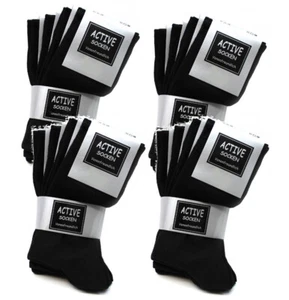 16 PAAR HERREN BUSINESS SOCKEN VENENVFREUNDLICH SCHWARZ 39 - 46 QUALITÄT NEU OVP - Picture 1 of 2