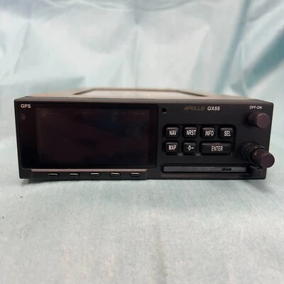 佳明 Apollo GX55 GPS 带托盘和数据库卡 航空电子设备 Garmin BURNT 显示屏 — 第 1/4 张图片