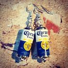 Unique CORONA EXTRA EARRINGS handcrafted MIXED UP DOLLY drink LAGER beer PUB 