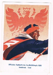 Innsbruck, Fis Wettkämpfe, 1936, Sonderstempel - Foto 1 di 2