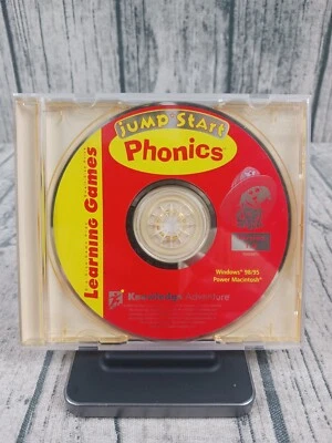 JumpStart Phonics Version 1.0 (PC/Apple Mac, 1999) Windows Computer Game - Image 1 of 2