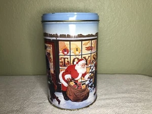 1991 Mars M & M's Christmas Shopping Design Collectible Tin - Picture 1 of 6