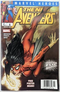 Marvel Heroes Flip Magazine The New Avengers Vol 1 #4 Captain America Vol 5 #4 - Imagen 1 de 10