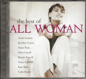 VARIOUS - The Best Of ALL WOMAN (2CD, Quality TV/Dino #BOWOCD001 - UK, 1995) - Picture 1 of 2
