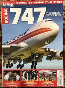 AIRLINER WORLD BOEING 747 THE QUEEN OF THE SKIES MAGAZINE 2024 - Picture 1 of 2