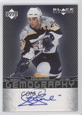 2007-08 Upper Deck Black Diamond Gemography Steve Sullivan #G-SS Auto