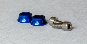 Vauxhall Insignia A Slam Panel Perno Inoxidable y Arandela Azul Kit Sri Vxr Turbo - Imagen 1 de 3
