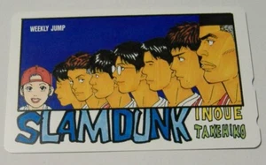 Tarjeta telefónica Slamdunk Inoue Takehiko vintage 90' rara tarjeta coleccionable - Imagen 1 de 1