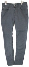 ACNE STUDIOS Ace Ups Black Jeans Men's W32/L34 Slim Fit Zip Fly Washed black