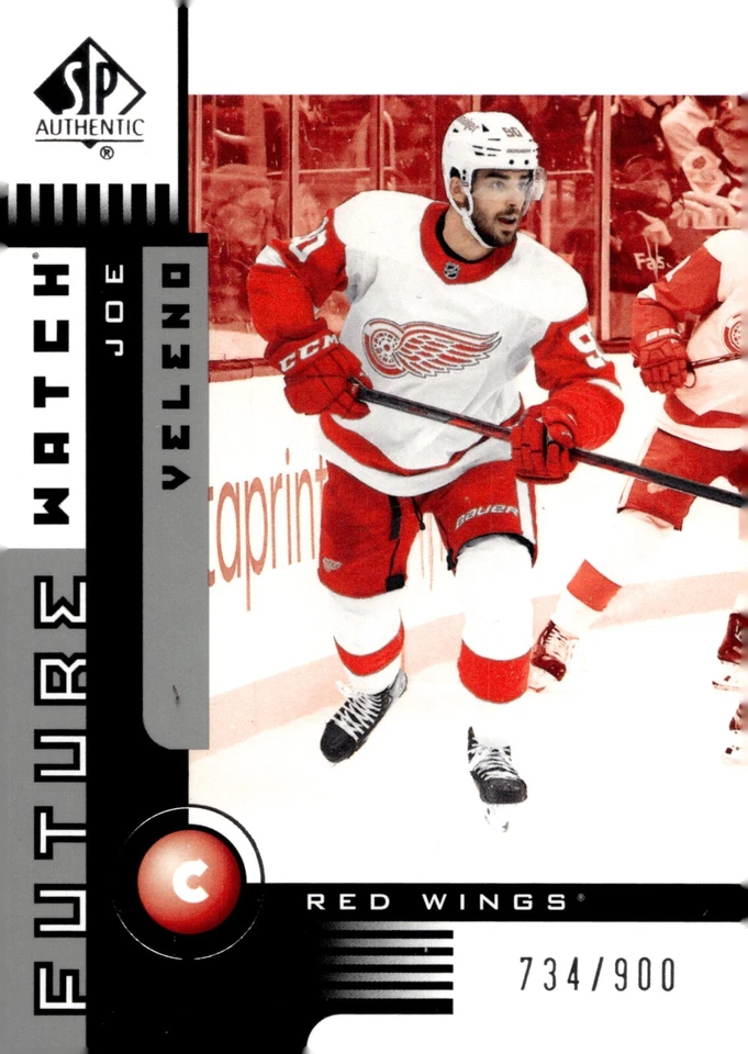 Joe Veleno - 2021-22 SP Authentic Future Watch Retro /999 Rookie Card #01FW-JV - Image 1 of 2