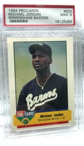 1994 Procard Michael Jordan Birmingham Barons Mint -9 - Picture 1 of 2