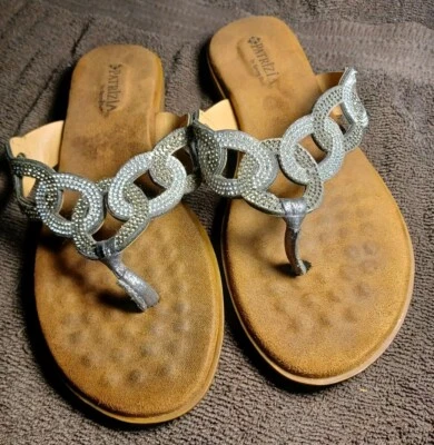 Patrizia by Spring Step Sandals Womens 39 US Size 8.5 Flip Flop Thong - Image 1 of 4