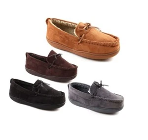 MOCASSINO INVERNALE DA UOMO IN FINTA PELLE SCAMOSCIATA DOCKERS TAGLIA UK 7 8 9 10 11 12 - Foto 1 di 29