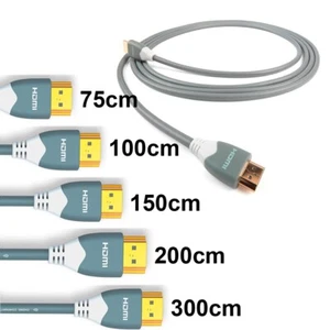 Chord Leyline HDMI Cable 8K 4K 48Gbps HDR Gold-Plated Shielded - Choose Length - Picture 1 of 8