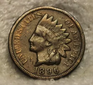 Indian Head Penny 1896 - Bild 1 von 2