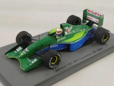 Spark Jordan 191 #33 Andrea De Cesaris 4th Canadian GP 1991 1/43 S8078 - Immagine 1 di 3