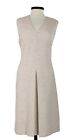 St John Knits Sleeveless Rope Tweed A- Line Dress Cork Multi Size 12 NWT $1195