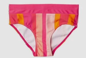 $30 Reima Girls Pink Berry Honolulu Striped Stretchy Swim Bottoms Swimwear Sz 9Y - Picture 1 of 1
