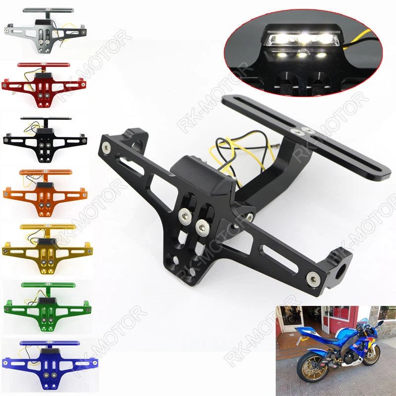 Soporte de matrícula eliminador de guardabarros cola ajuste ordenado para YAMAHA FZ1 FZ6/8 Fazer Foto 1 de 1