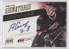 2012-13 Prime Signatures 2013-14 Panini Update Gold /25 Alexander Semin #4 Auto