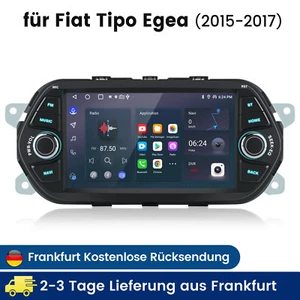 Android 13.0 Autoradio WIFI GPS Navi DAB+ USB Für FIAT TIPO EGEA 2015-2021 2+32G - Bild 1 von 12