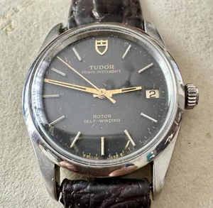 vintage TUDOR prince oysterdate auto date 24 hrs setting working well for men - Picture 1 of 17