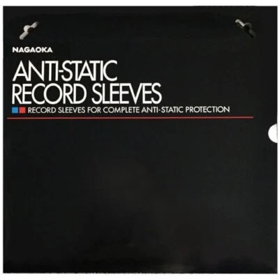 NAGAOKA Antistatic inner bag for LP record discs, 50 pieces/pack RS-LP/2