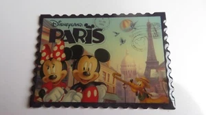 DISNEYLAND PARIS: MICKEY & MINNIE + EIFFELTURM, MAGNET OLYMPIADE 2024 - Bild 1 von 3