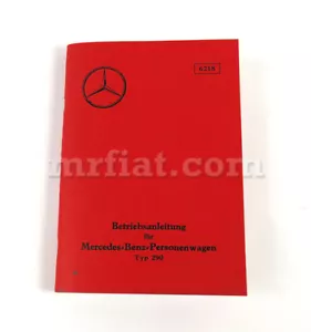 Mercedes W 18 Tipo 290 Manual de Taller Alemán 1933-1934 Nuevo - Imagen 1 de 1