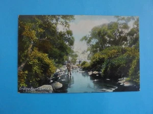 ERSKINE RIVER LORNE FISHING POSTCARD DATED 1920 - Picture 1 of 2