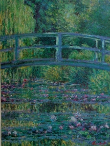 Póster Impresionismo Claude Monet•Armonía de las Ninfas en VERDE O/P•Impresión Artística 24x36 - Imagen 1 de 2