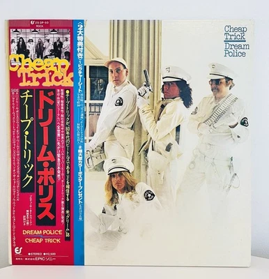 Cheap Trick - Dream Police Vinyl LP JAPAN Press w/ OBI and 7” Flexi Disc 1979 - Image 1 of 4