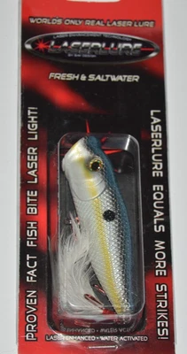 livingston lures laser popper lp-1 floating 3.27" spicy shad UNTESTED - Image 1 of 4