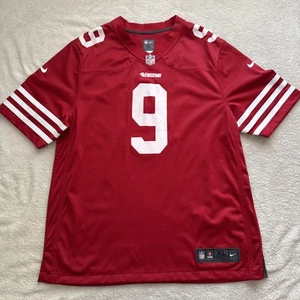 *Defect* NWOT Men's XL Nike On Field San Francisco 49ers Robbie Gould Red Jersey - Picture 1 of 6