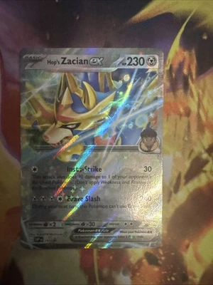 Hop's Zacian ex SVP193 Sv: Scarlet & Violet Promo Cards Holo - Image 1 of 2