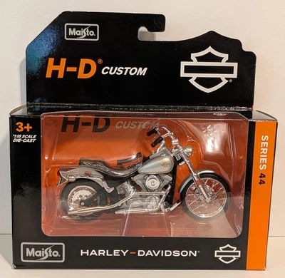 Maisto Harley Davidson 1984 FXST Softail Series 44 1:18 Die Cast - Image 1 of 4