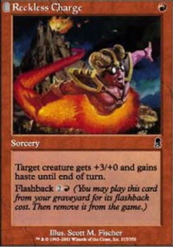 Reckless Charge - Odyssey #215/350 MTG Magic The Gathering - Image 1 of 1