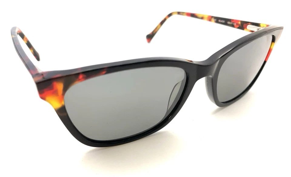 Lucky Brand D220 Black Square Sunglasses Frames 52-17 135 Designer Unisex - Image 1 of 4