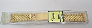 Vintage Original goldfarbene Speidel 20mm Armbanduhr Band 3894/10 - Bild 1 von 3