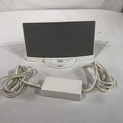 Bose Sound Dock Digital Music System & Netzkabel, weiß, getestet - Bild 1 von 4
