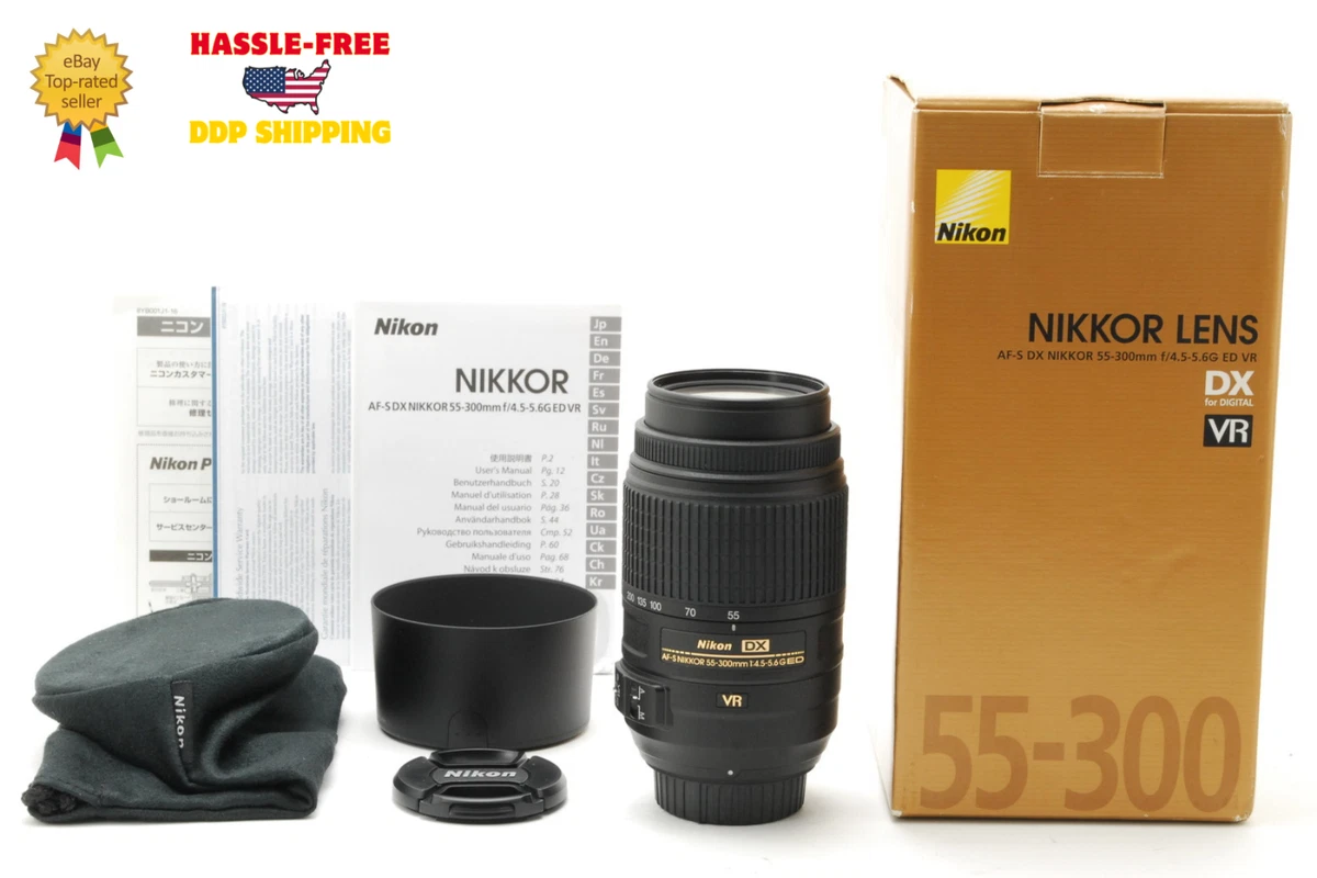 Nikon NIKKOR 55-300mm Focal Camera Lenses for sale | eBay