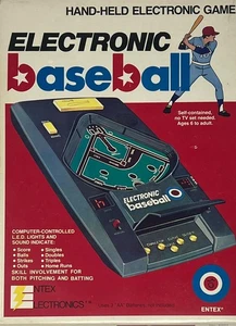 Vintage 1979 Handheld Entex Electronic Baseball GETESTET FUNKTIONIERT!!  Original Originalverpackt - Bild 1 von 8