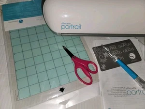 Silhouette Portrait White Electronic Cutting Tool Machine Sticker Paper Cutter - Picture 1 of 8