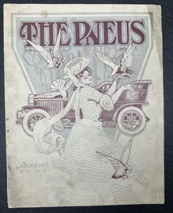AUGUST 1907 THE PNEUS MAGAZINE BY FISK TIRES CO FP399 - Picture 1 of 19