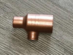 2pk 1 x 1/2 x 1/2 in. Copper Tee 9100000 - Picture 1 of 1
