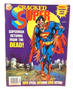 1993 Cracked Super #7 Superman Special Returns From The Dead - Picture 1 of 1