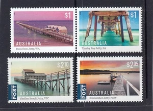 AUSTRALIA 2017 - Aussie JETTIES - Design set of 4 MNH - Imagen 1 de 1
