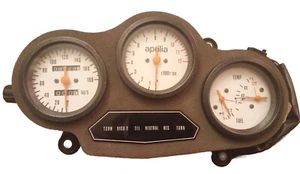 APRILIA AF1 125 SPEEDO TACHO SPEEDOMETER CLOCKSET DASH - 8000KM, EXCELLENT - Picture 1 of 4