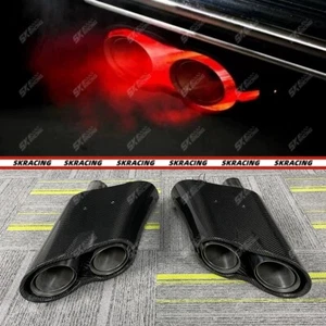 Kits de silenciador de puntas de escape de fibra de carbono seca para 2019-2024 Benz G63 AMG G550 W464 - Imagen 1 de 29